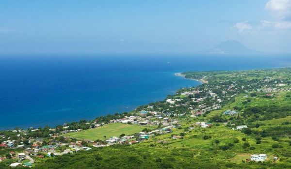 Panorama de paraíso caribeño