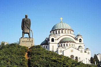 Monument commemorating Karageorge Petrovitch Grindelwald - Suiza