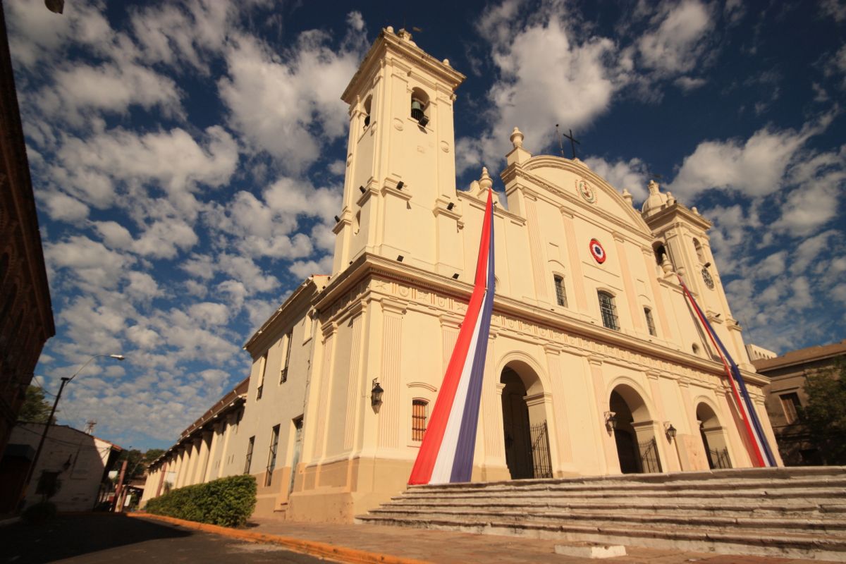 Catholic cathedral in Asuncion, Paraguay.